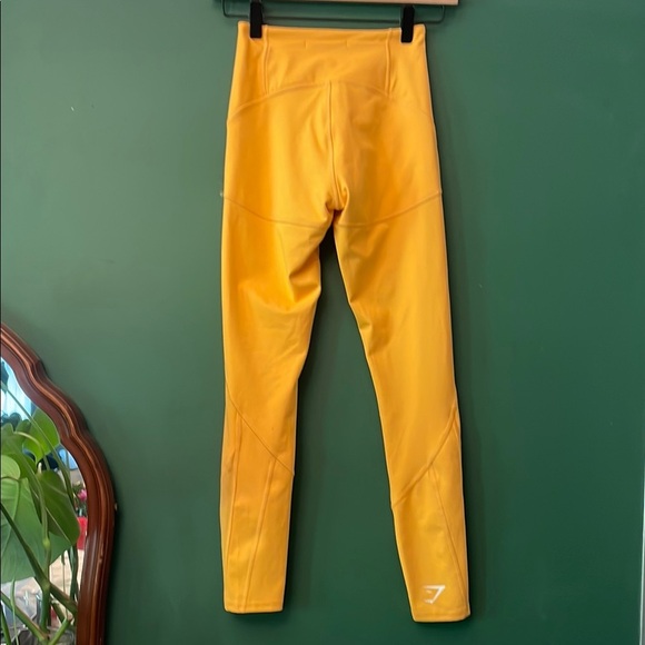 Gymshark Pulse Mesh Leggings Apricot Orange Women's S Activewear Workout - Picture 5 of 7